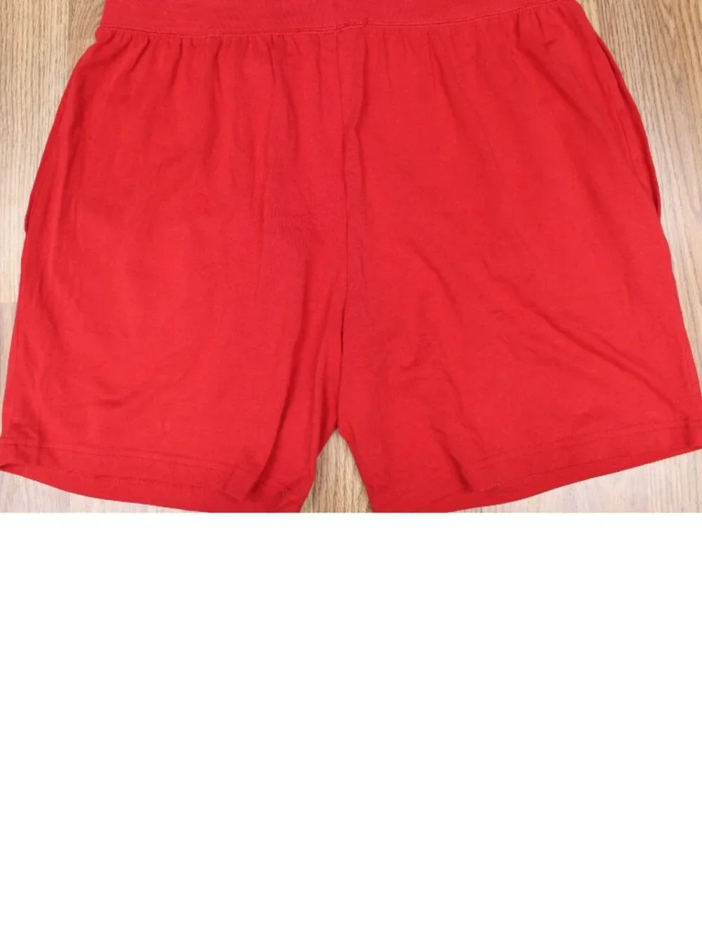 NEW! POLO RALPH LAUREN COTTON/MODAL/SPANDEX CASUAL SHORTS RED Sz LARGE, L - Picture 4 of 4